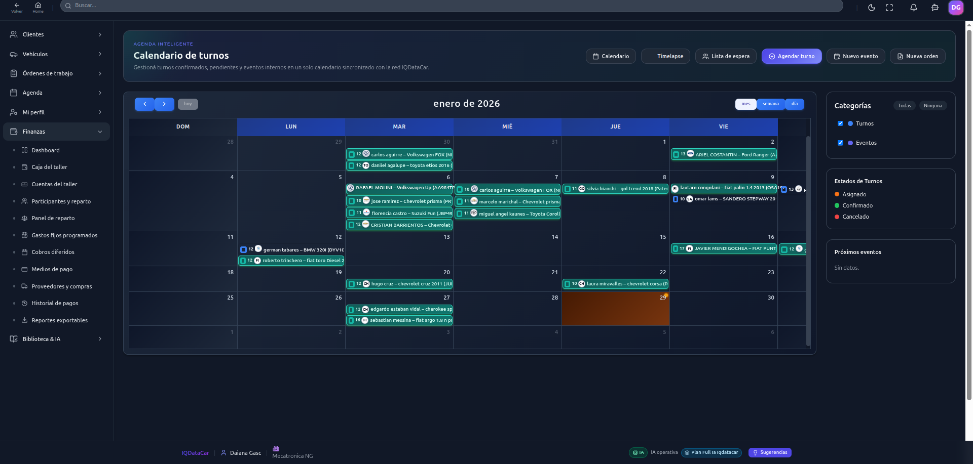 IQDataCar — captura 1